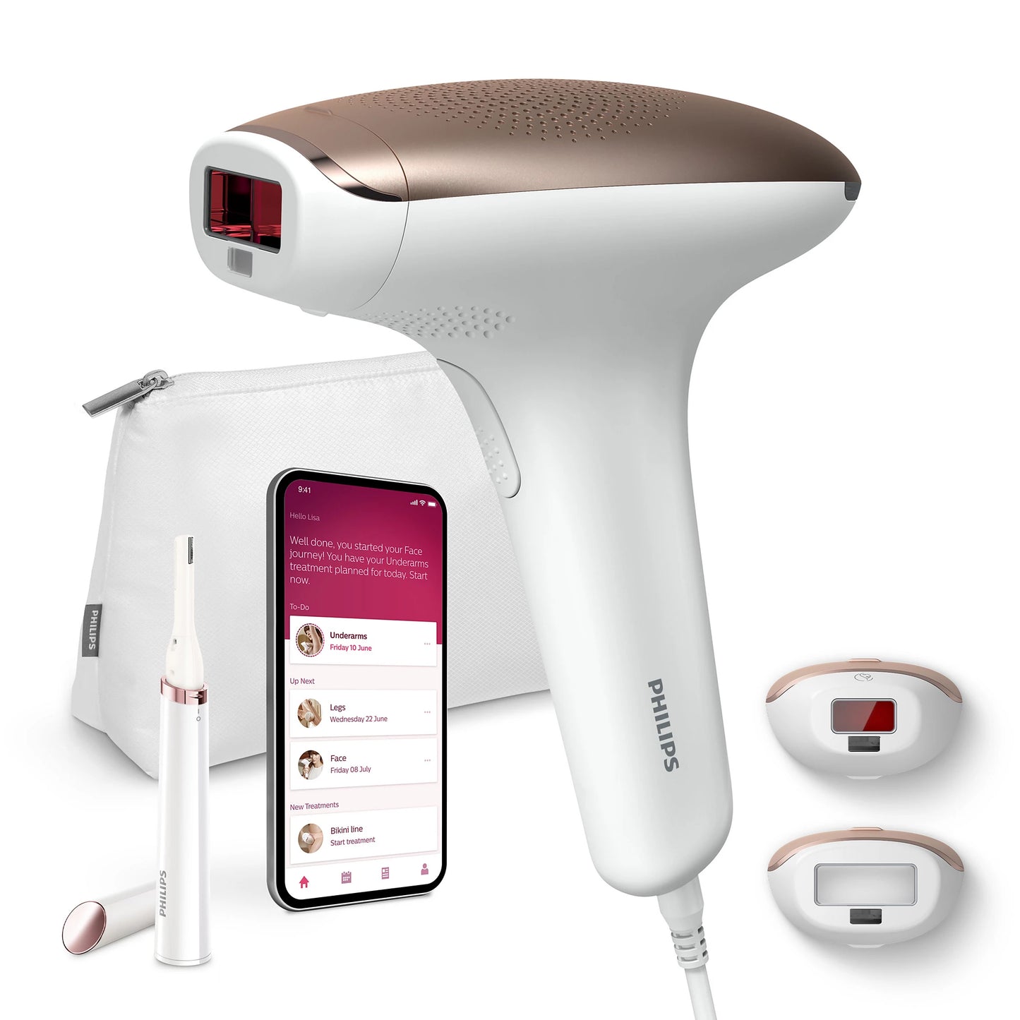 Philips Lumea 7000 Series IPL Hair Removal | BRI921/60 β Face & Body + Trimmer