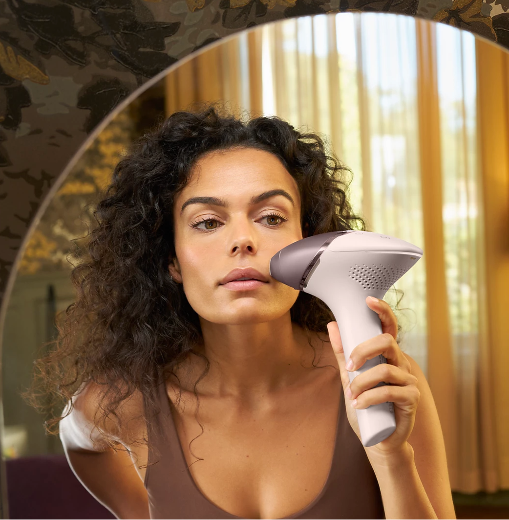 Philips Lumea 9000 Series BRI958 – IPL Hair Removal Device with SenseIQ for Body & Face