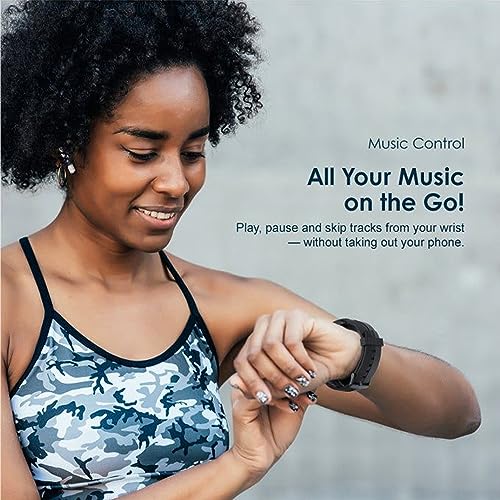 Oraimo TEMPO W3 Smart Watch – Fitness Tracker, Heart Rate Monitor, Black - Aera & Co.