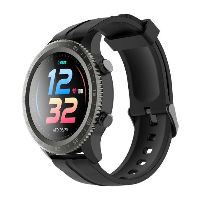 Oraimo TEMPO W3 Smart Watch – Fitness Tracker, Heart Rate Monitor, Black - Aera & Co.