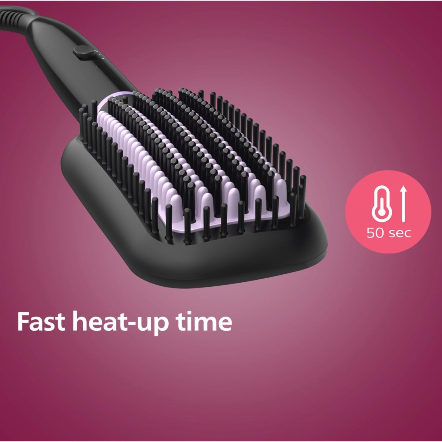 Philips BHH880 StyleCare Essential Heated Straightening Brush