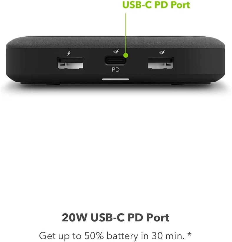 MOPHIE Wireless Charging Base– Sleek & Fast 15W Power, Black - Aera & Co.