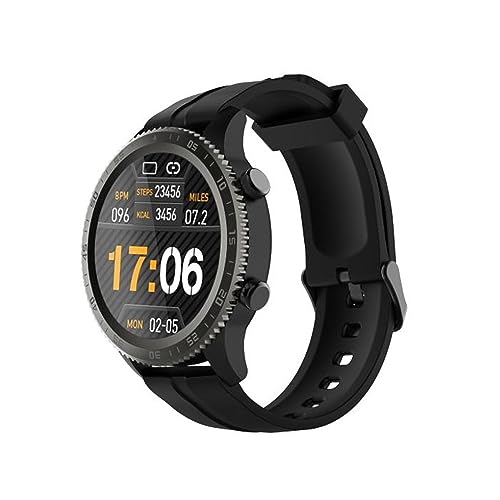 Oraimo TEMPO W3 Smart Watch – Fitness Tracker, Heart Rate Monitor, Black - Aera & Co.